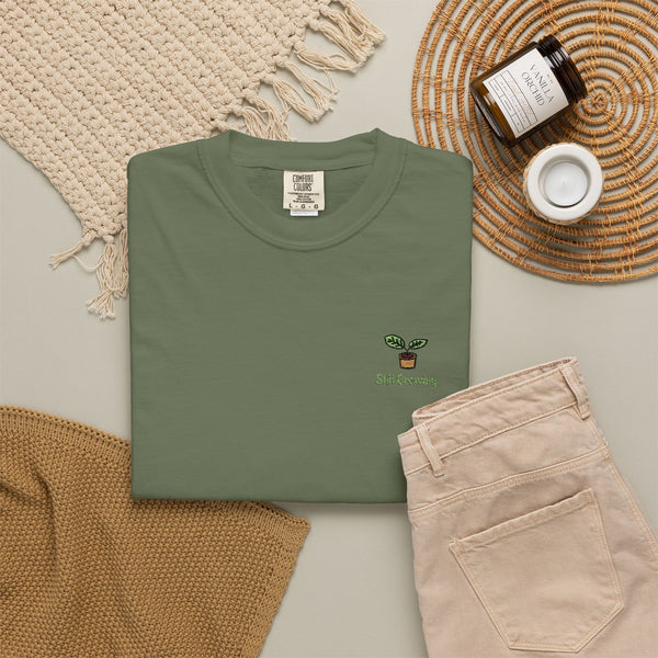 Still Growing - T-shirt brodé