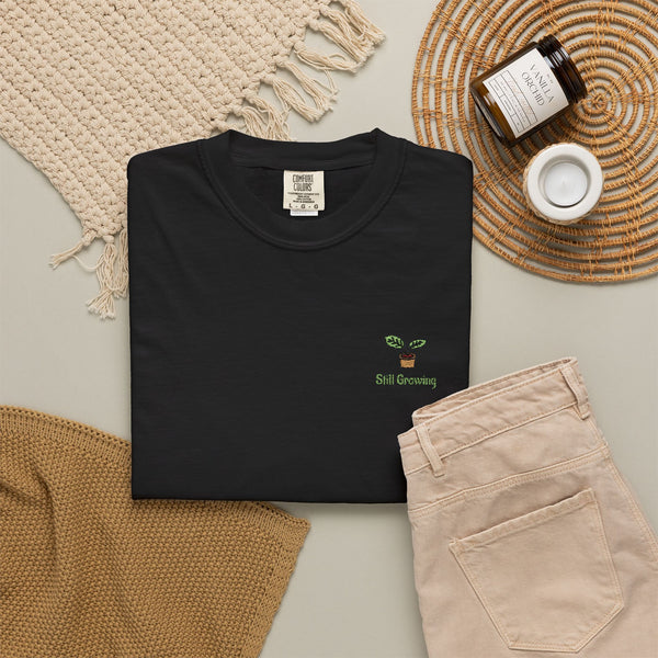 Still Growing - T-shirt brodé