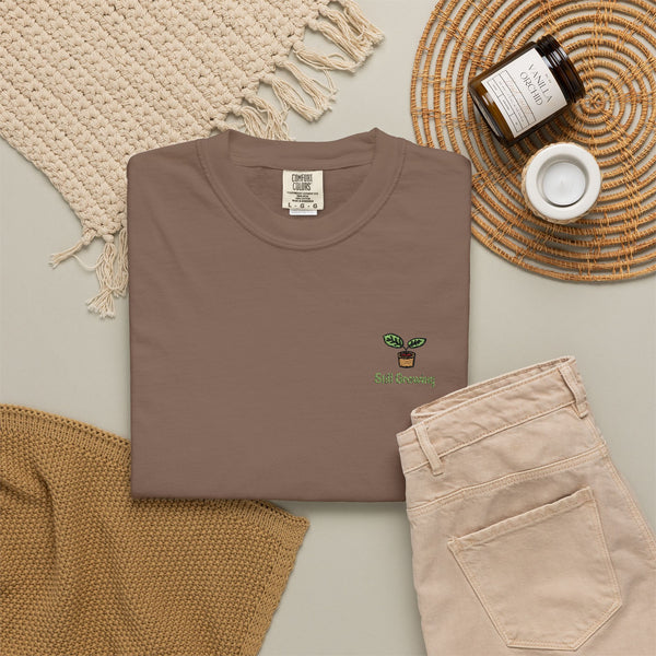 Still Growing - T-shirt brodé